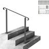 Treppengeländer 120x13,5x97 cm Handlauf Geländer für 2 oder 3 Stufige Treppen Eingangsgeländer