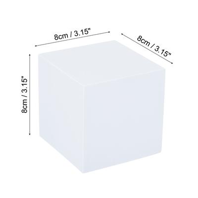 Square Photography Props, Hard Foam Photo Props Cube
