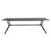OASIQ Reef Rectangular 29.5" Dining Table Wood/Plastic in Gray/Brown | 29.5 H x 94.5 W x 39.38 D in | Outdoor Dining | Wayfair 5001210045240