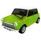 Green Mini Cooper Clock - Mini Clock - Green Minis Gift - Mini Gifts - M12-C