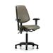 Inbox Zero Lajeana Task Chair Upholstered in Gray/Brown | 27 W x 25 D in | Wayfair 7012729A908E4C1F9E64E15BB878CF6A