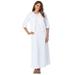 Plus Size Women's 2-Piece Beaded Jacket Dress by Jessica London in White Beaded Neck (Size 26 W) Suit