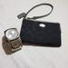 Coach Bags | Coach Black Coin Purse Like New | Color: Black | Size: Os