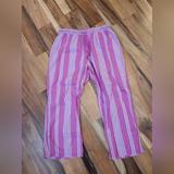 Victoria's Secret Intimates & Sleepwear | ** Free With Any Purchase** Victorias Secret Cropped Capri Pajama Pants | Color: Pink/Purple | Size: Xs