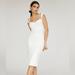 Anthropologie Dresses | Anthropologie Women's White Textured Knit Midi Dress Size Xl | Color: White | Size: Xl