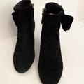 Kate Spade Shoes | Kate Spade New York Holly Women's Black Suede Heel Bootie | Color: Black | Size: 6.5