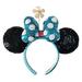 Disney Accessories | Disney Minnie Mouse Sequin Ear Headband | Color: Black/Blue | Size: Os