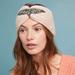 Anthropologie Accessories | Anthropologie Embellished Pink Ear Warmer Headband, Nwt | Color: Pink/Silver | Size: Os