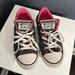 Converse Shoes | All Star Madison Converse Lowtop Size 2 Dark Grey And Pink Fair Condition | Color: Gray/Pink | Size: 2bb