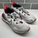 Nike Shoes | Nike Renew Run Men's Size 11.5 Running Shoes Black White Red Gum Cw5231-100 | Color: White | Size: 11.5