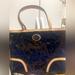 Coach Bags | Bnwot Coach Blue Patent Embossed Bag. Perfect Condition | Color: Blue | Size: Os