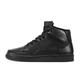soulsfeng High Top Trainers Men Leather Black Trainers Mens Fashion Sneakers for Women Unisex Running Trainers Hi-Top Jogging Fitness Sports Outdoor Shoes Size 11