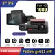 1080P voiture DVR Dash Cam enregistreur vidéo de voiture vue avant et arrière Dashcam pour caméra de