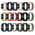 Bracelet en nylon pour montre intelligente Fitbit Charge 5 bracelet à boucle tissée bracelet de