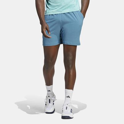adidas Gameset Ergo 9" Short 2023 Men's Tennis Apparel Preloved Blue