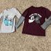 Disney Shirts & Tops | Like New/Euc Disney Puppy Dog Pals Thermal/Long-Sleeved Tees 2-Pack - Size 2t! | Color: Gray/Purple | Size: 2tb