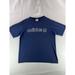 Adidas Shirts | Adidas Mens Tennis T-Shirt Medium Blue Short Sleeve Crew Neck Graphic Logo Top | Color: Blue | Size: M