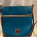 Dooney & Bourke Bags | Dooney & Bourke Pebble Grain Leather Crossbody Bag - Aqua Color | Color: Blue/Green | Size: Os