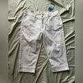 Levi's Jeans | Levis 515 Capri Jeans Size 14 Inseam 20” Mid Rise Cotton Spandex #506 | Color: White | Size: 14