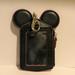 Disney Accessories | Disney Mickey Mouse Id Holder Luggage Id Clip Wallet Black With Id Window | Color: Black | Size: Os