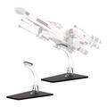 Vaodest Acrylic Display Stand for Lego Star Wars X-Wing Fighter 75301 Set, 5 MM Transparent Clear Display Holder,Compatible with Lego X-Wing Fighter 75301(Display Stand Only, Not Building Set)