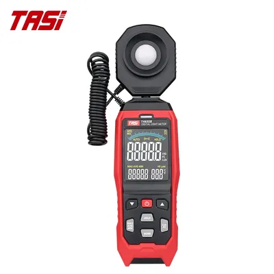 TASI-Luxmètre numérique avec sonde flexible RoHs Determiner USB 200000 Lux TA632A TA632B CE