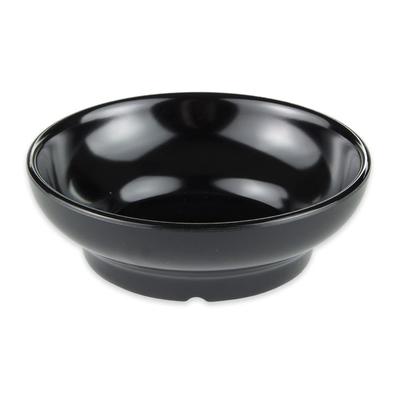 GET SD-05-BK 4" Round Salsa Dish w/ 5 oz Capacity, Black