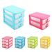 Stacking Storage Drawer Plastic Drawer Organizer for Undersink Kitchen Pantry Desk and Home