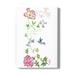 Artshine Blooms With Hummingbird Wrapped Canvas -Gabby Malpas Designs Wall Art 20 x 30 in