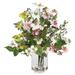 Nearly Natural Dogwood Silk Flower Arrangement