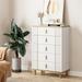 5 Drawers Wood Dresser Storage Tower Organizer Unit for Bedroom