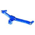 Durable Motorbike Accessories Universal Aluminum Alloy Footrest Pedal Shifter Motorcycle Gear Shift Lever Starter Lever Double-headed Gear Shifter BLUE