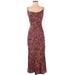 Anthropologie Dresses | Anthropologie Elyse Printed Bias Slip Dress | Color: Black/Pink | Size: Xs