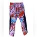 Nike Pants & Jumpsuits | Nike Dri-Fit Womens Leggings Floral Pink Pattern Medium Running Gym Yoga | Color: Pink/Red | Size: M