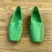 Kate Spade Shoes | Kate Spade Leather Flats | Color: Green | Size: 7.5