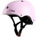 Apusale Kids Bike Helmet for Scooter Skateboard Cycling Roller Skating Adjustable 2 Sizes (Pink M)