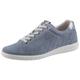 Sneaker GABOR "YORK" Gr. 40, silberfarben (hellblau, silberfarben) Damen Schuhe Sneaker