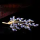 Broches en cristal de fleur d'oreille de blé pour femmes broche de bouquet accessoires de bijoux