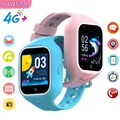 Montre connectée 4G pour enfants téléphone portable SOS WIFI LBS GPS moniteur de