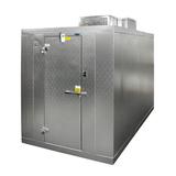 Norlake KLB612-C Kold Locker Indoor Walk-In Cooler w/ Right Hinge Door - Top Mount Compressor, 6' x 12' x 6' 7"H, Floor, With Floor