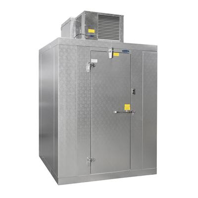 Norlake KODF77812-C RH 8' x 12' Outdoor Walk-In Freezer w/ Top-Mounted Compressor - Floor