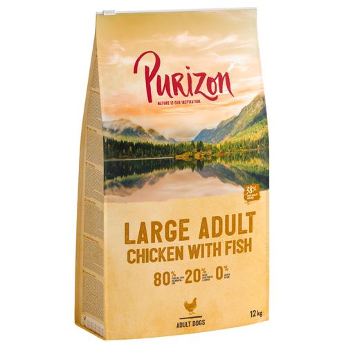 Purizon Large Adult Huhn & Fisch – getreidefrei – 12 kg