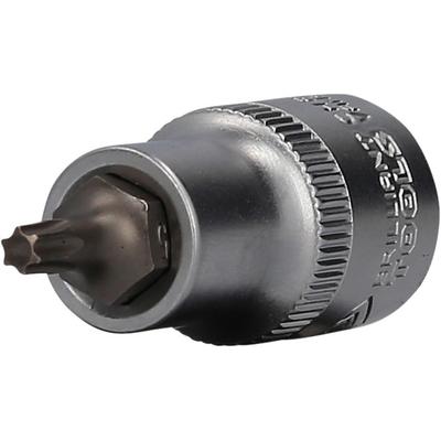 Brilliant Tools 1/2' Torx-Bit-Stecknuss, 55 mm lang, T25 Bit-Schraubendreher,Steckschlüsseleinsatz BT022971 Image