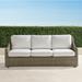 Ashby Sofa with Cushions in Putty Finish - Belle Damask Indigo - Frontgate