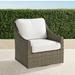 Ashby Swivel Lounge Chair with Cushions in Putty Finish - Black, Standard - Frontgate