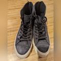 Converse Shoes | Converse Chuck Taylor All Star Hi-Zip Suede Men's 7.5 | Color: Black/Gray | Size: 7.5