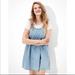 American Eagle Outfitters Dresses | American Eagle Denim Blue Babydoll Dress Xs | Color: Blue | Size: Xs