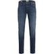 Skinny-fit-Jeans JACK & JONES "JJILIAM JJORIGINAL JOS 047 50SPS" Gr. 32, Länge 34, blau (blue denim) Herren Jeans Skinny-Jeans