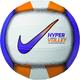NIKE Ball 9370/9 Nike Hypervolley 18P, Größe 5 in Lila