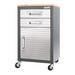 Seville Classics UltraHD 2-Drawer Rolling Cabinet with Pegboard Side Panels